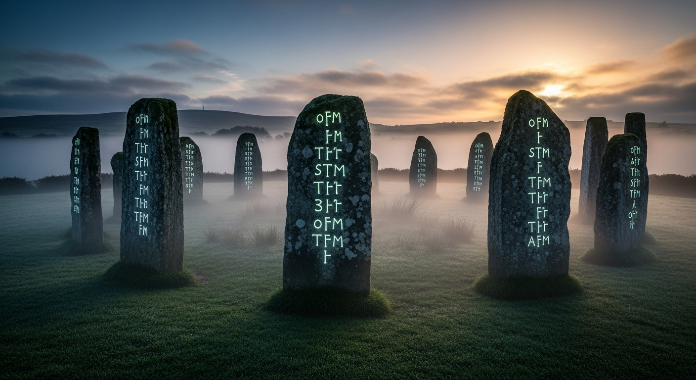 The Ogham Cipher of the Morrígan: A Prophecy of the Digital Benefactor