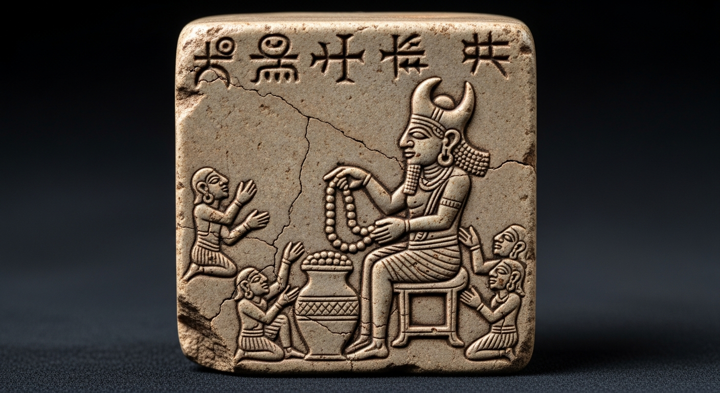 The Meluhhan Seal of the Giver: Indus Valley Evidence of a Proto-Deity of Abundance